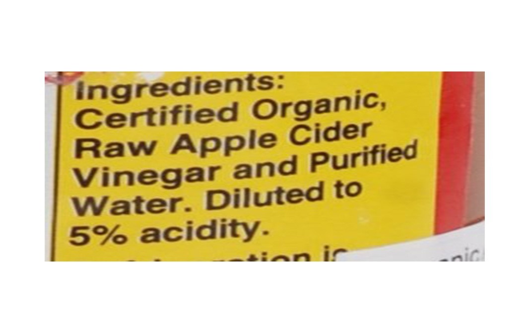 Bragg Organic Raw - Unfiltered Apple Cider Vinegar   Bottle  473 millilitre